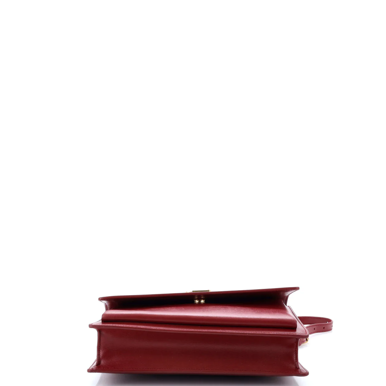 Sunset Top Handle Shoulder Bag Leather Medium - Deep Luxury