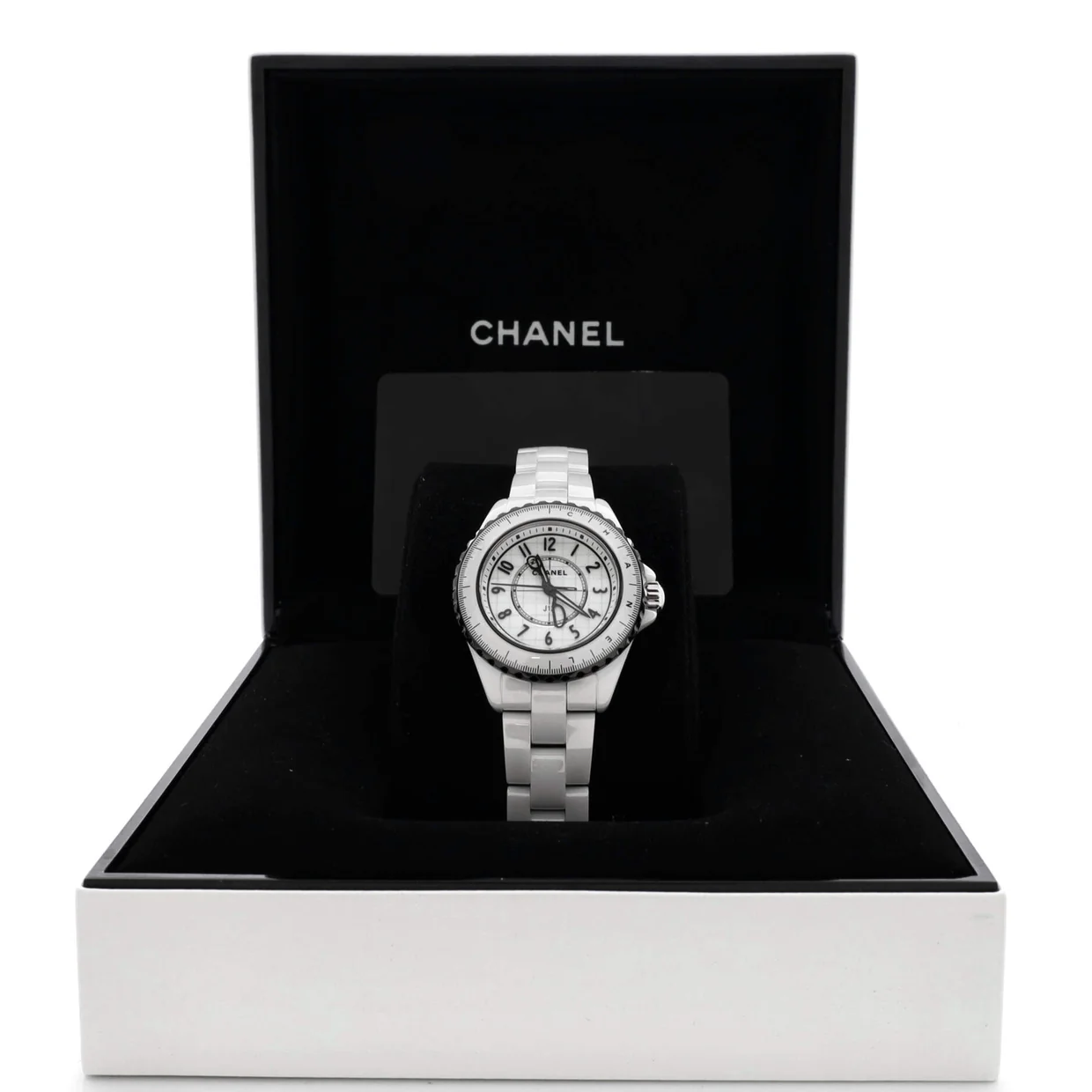 J12 Couture Quartz Watch Ceramic and Stainless Steel 33 - Deep Luxury