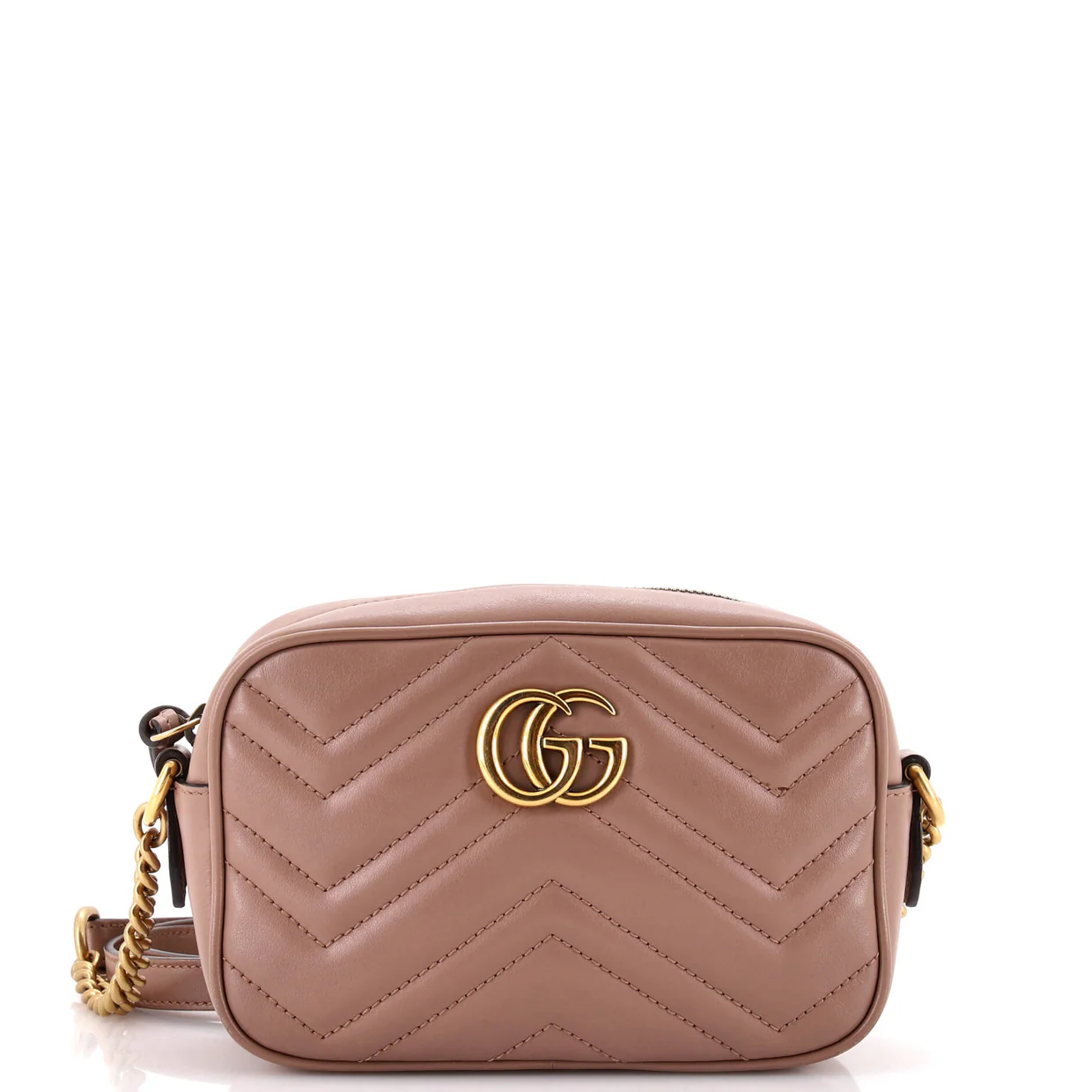 GG Marmont Shoulder Bag Matelasse Leather Mini - Deep Luxury