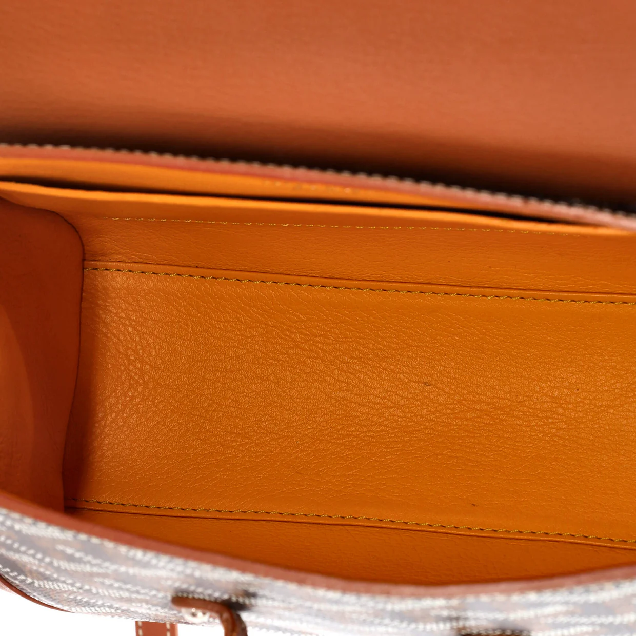 Saigon Top Handle Bag Coated Canvas with Leather Mini - Deep Luxury