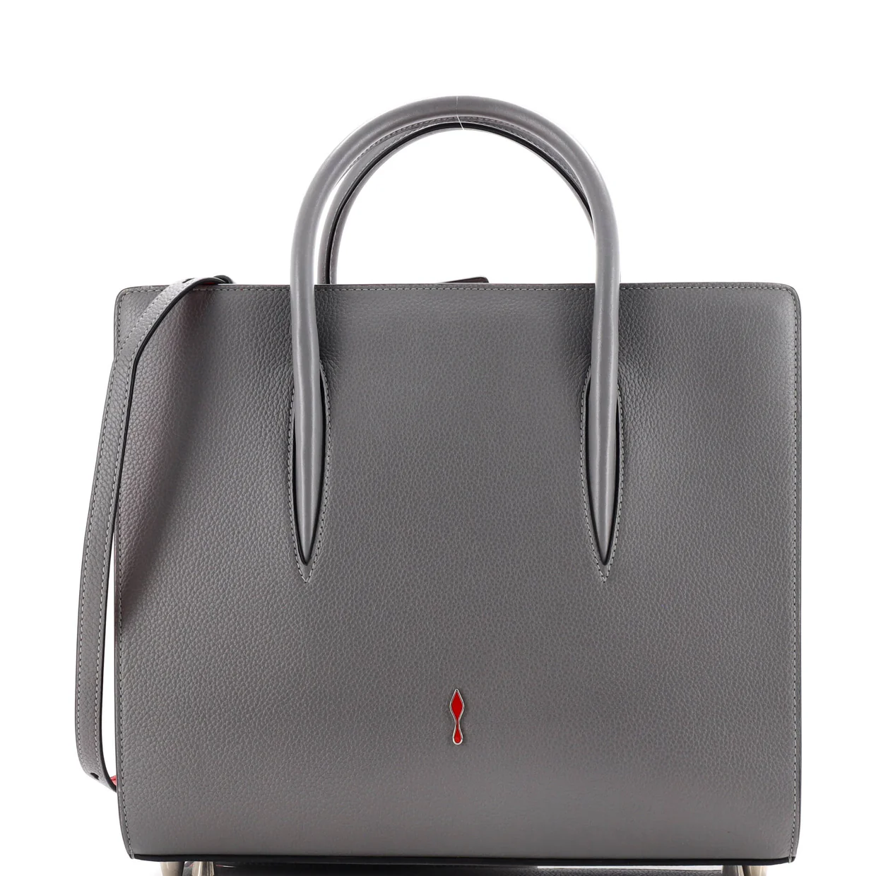 Paloma Tote Whipstitch Leather and Suede Medium - Deep Luxury