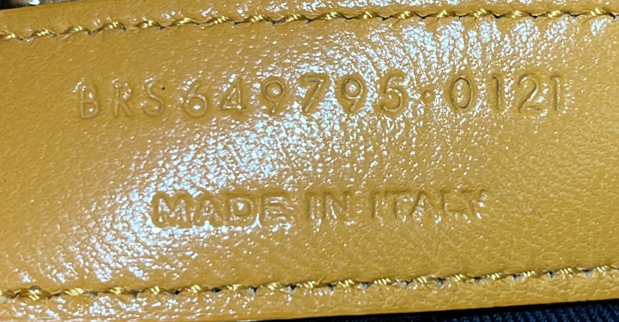 Le Maillon Shoulder Bag Leather Medium - Deep Luxury