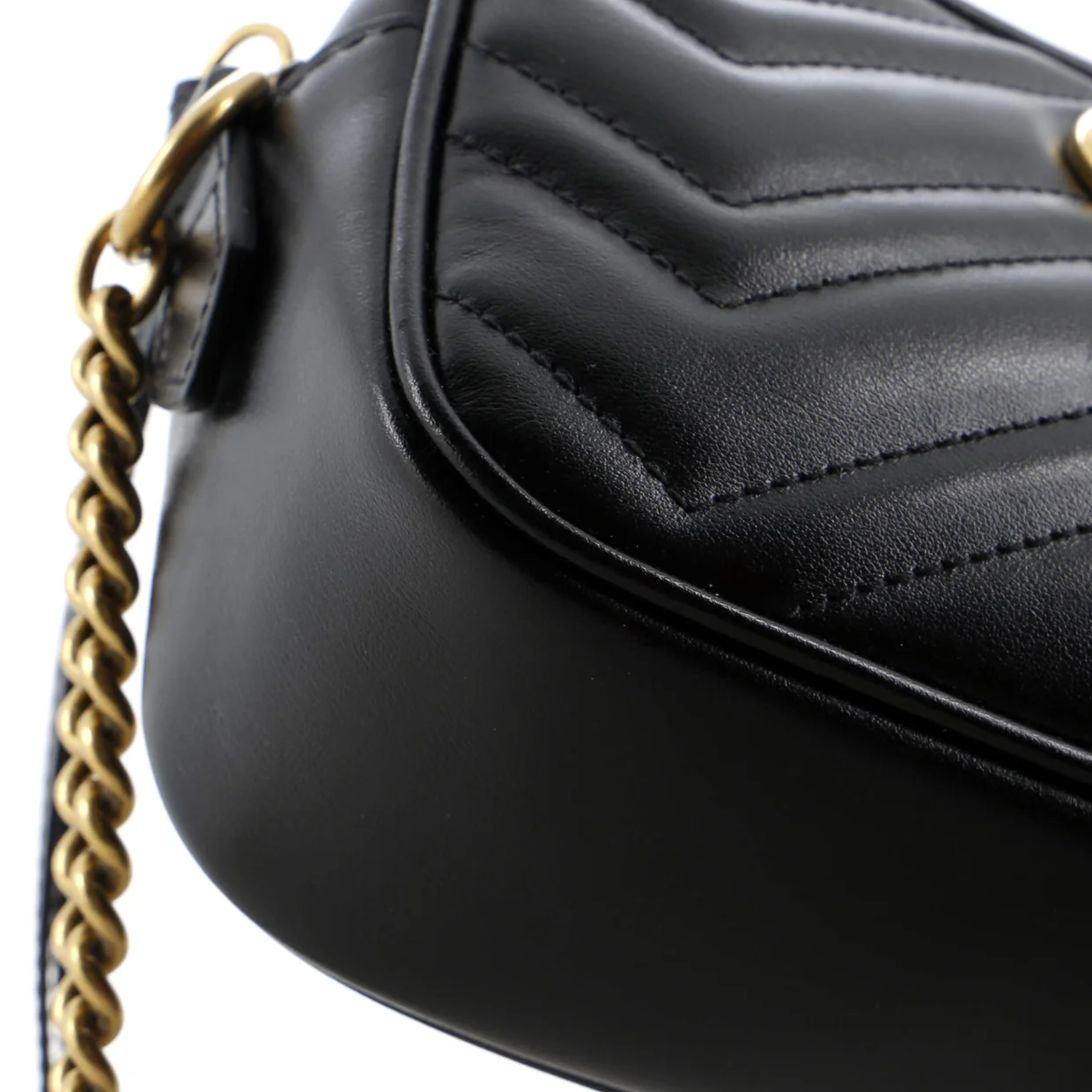 GG Marmont Shoulder Bag Matelasse Leather Mini - Deep Luxury