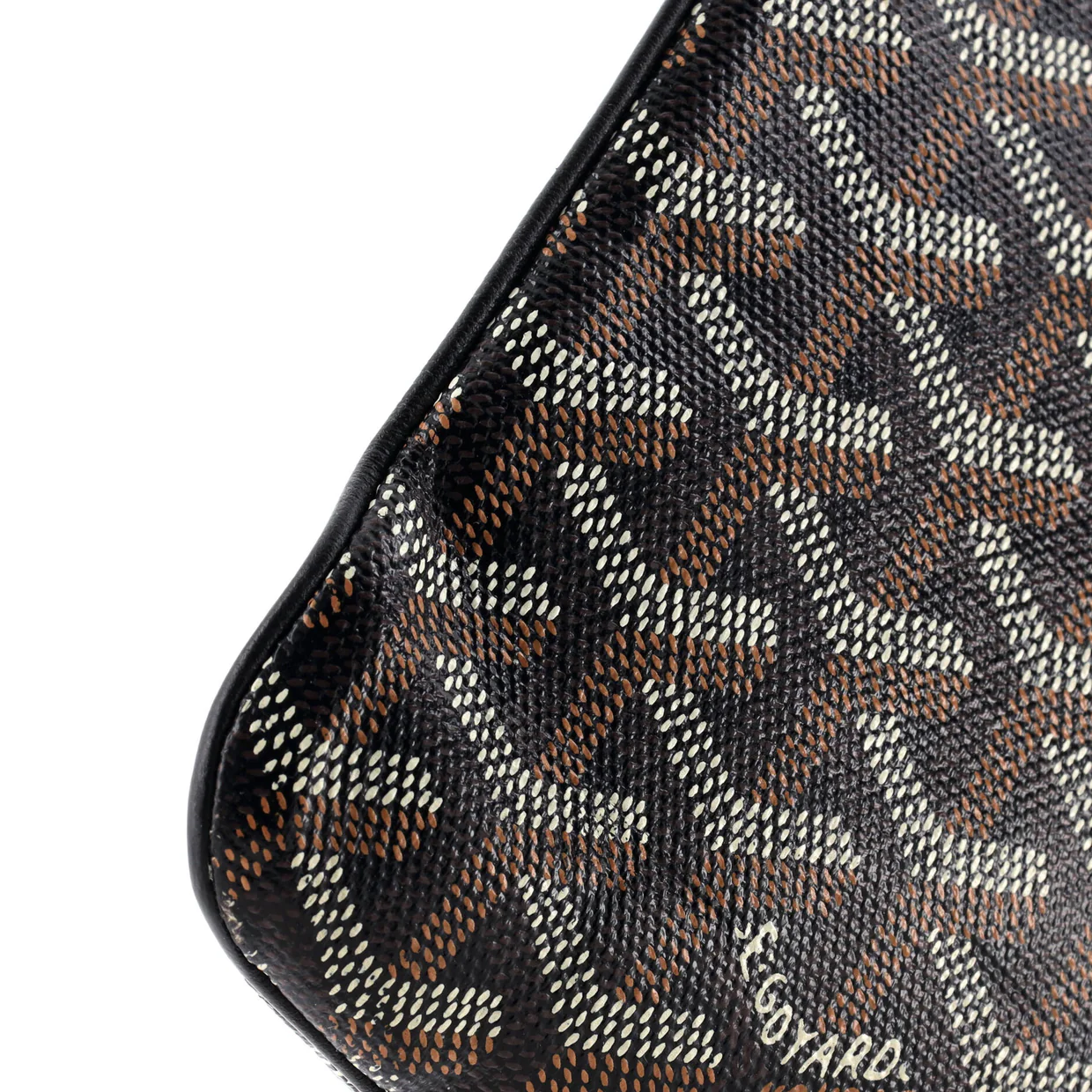 Senat Zip Pouch Coated Canvas MM - Deep Luxury