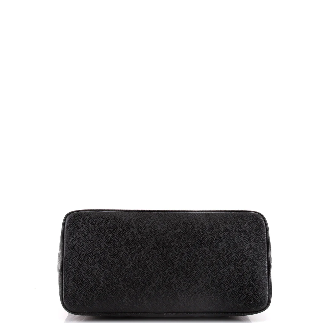 Medallion Tote Quilted Caviar - Deep Luxury