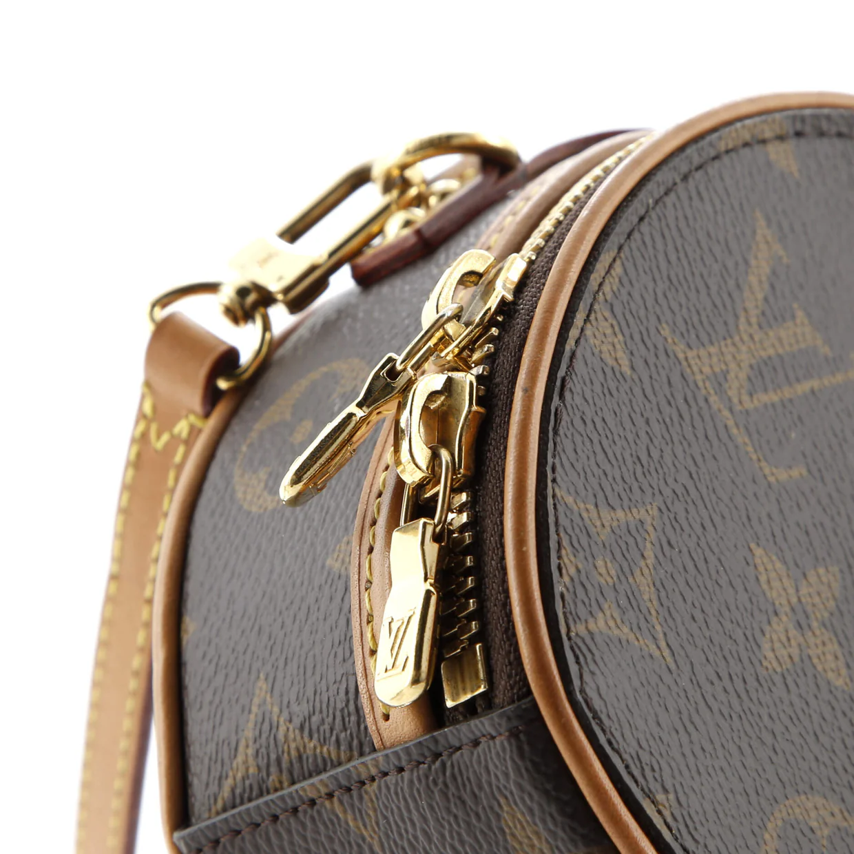 Mini Boite Chapeau Bag Monogram Canvas - Deep Luxury