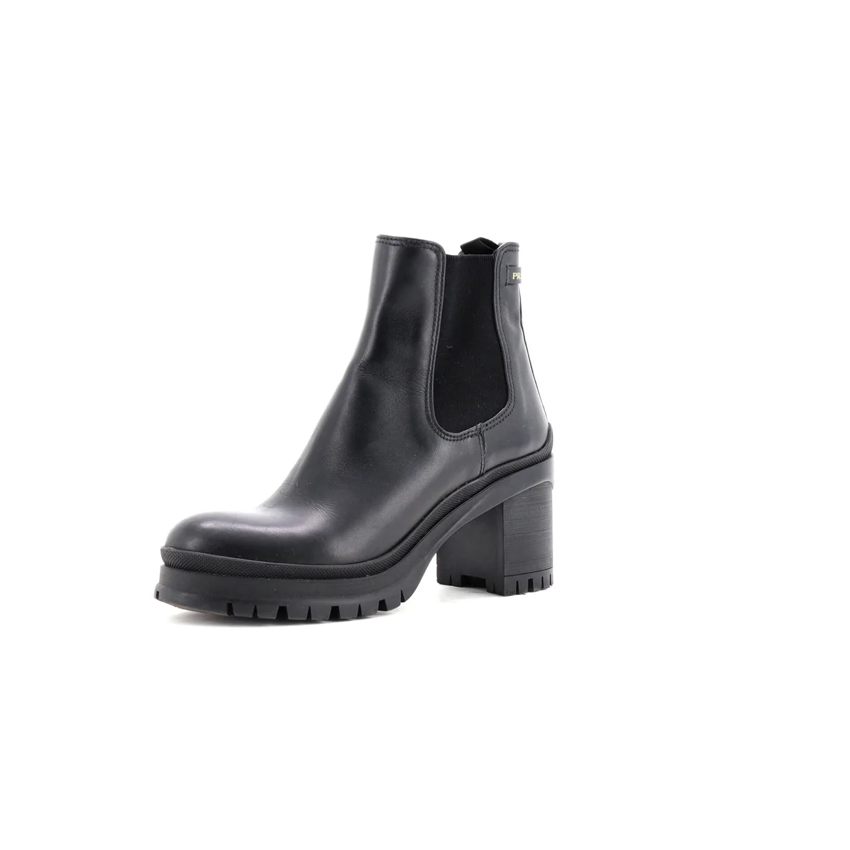 Women's Block Heeled Chelsea Boots Leather - Deep Luxury