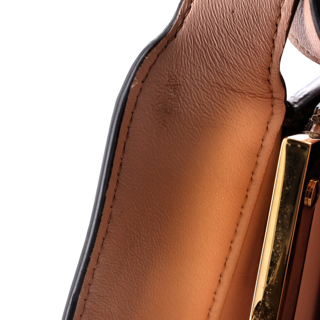 Peekaboo ISeeU Bag Leather Medium - Deep Luxury