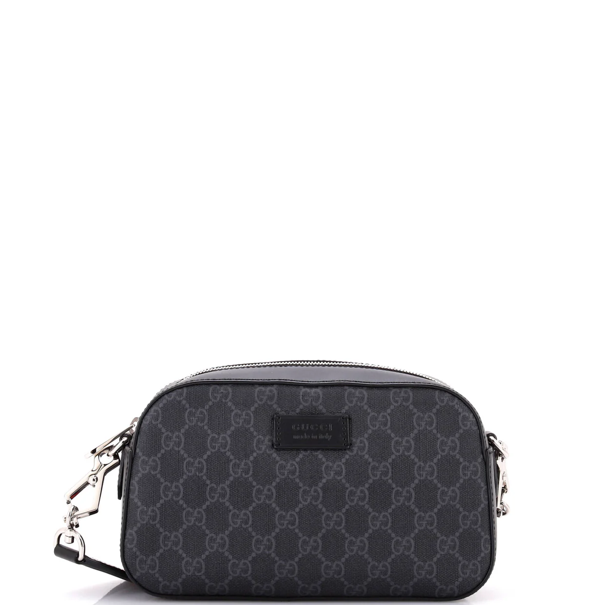 Web Camera Shoulder Bag GG Coated Canvas Small - Deep Luxury