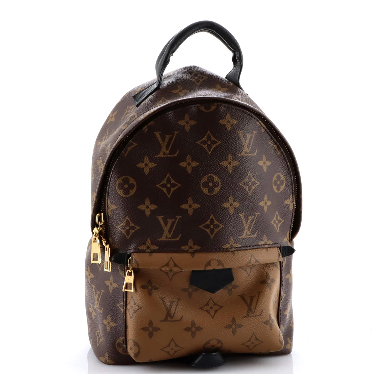 Palm Springs Backpack Reverse Monogram Canvas PM - Deep Luxury