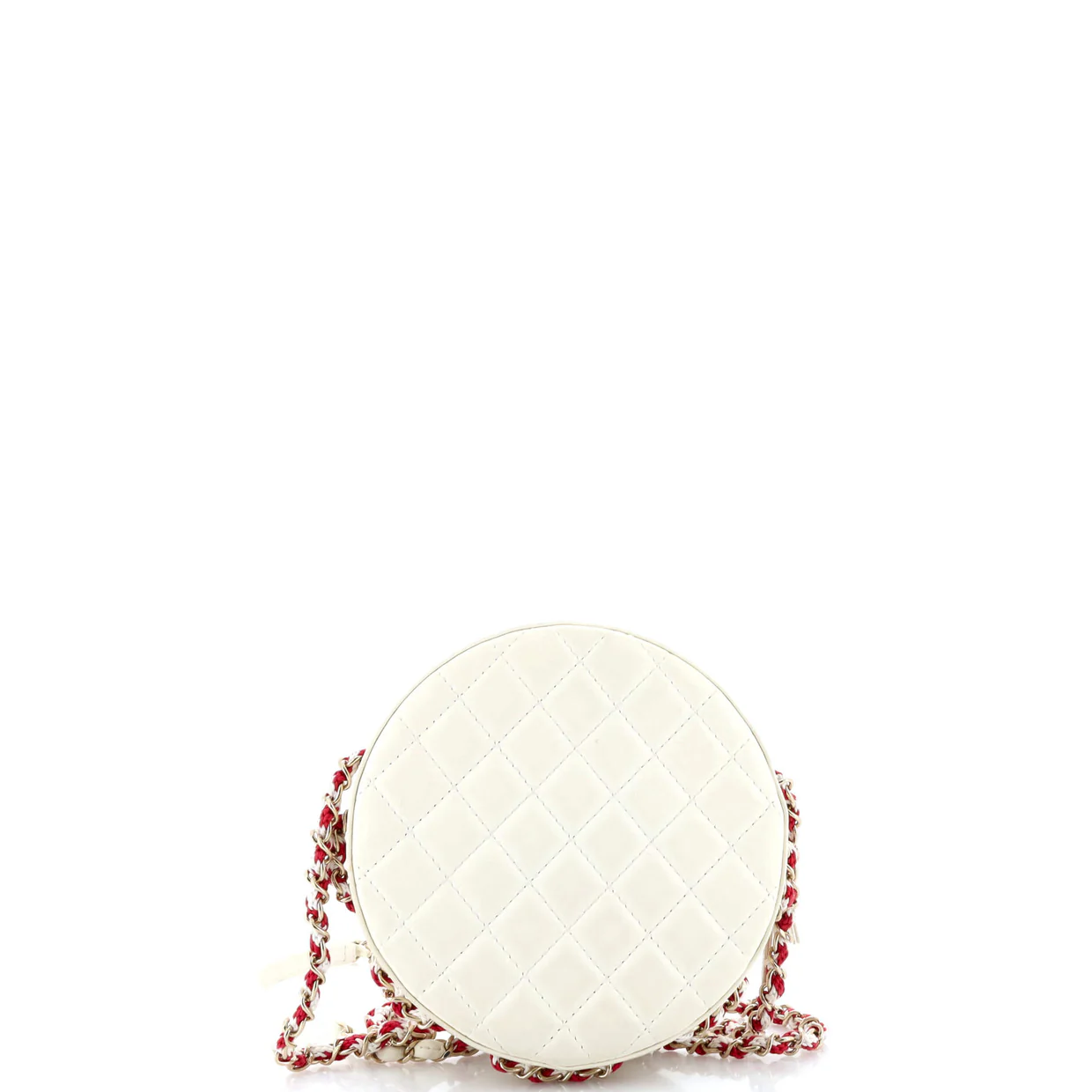 Lifesaver Round Crossbody Bag Lambskin Small - Deep Luxury