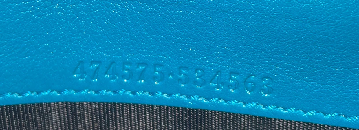 GG Marmont Chain Wallet Matelasse Velvet Mini - Deep Luxury