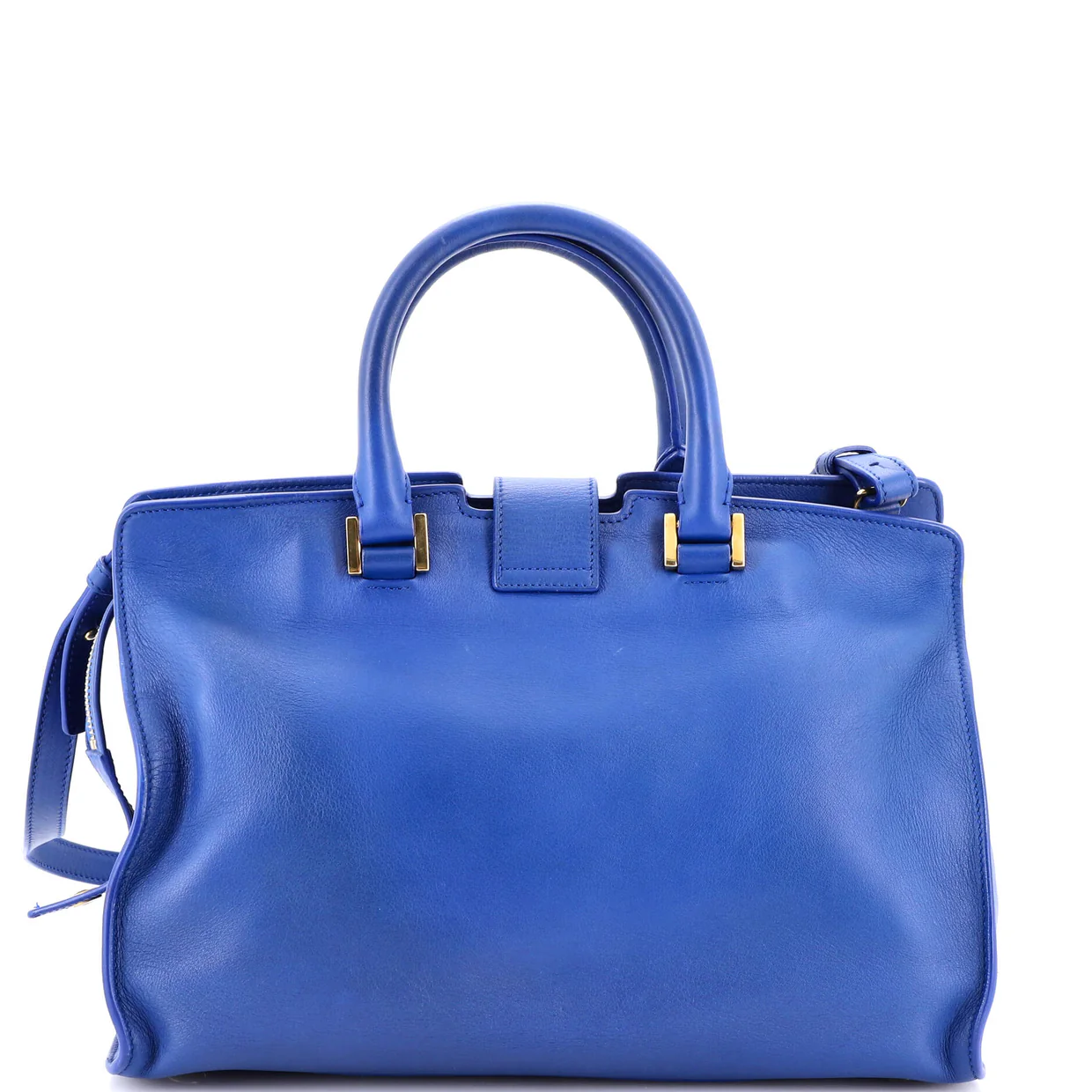 Classic Y Cabas Leather Small - Deep Luxury