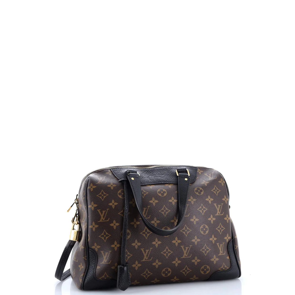 Retiro NM Handbag Monogram Canvas and Leather - Deep Luxury