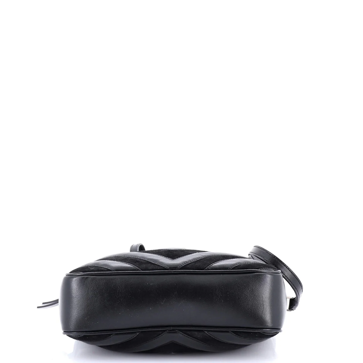 Lou Camera Bag Matelasse Chevron Leather and Suede Mini - Deep Luxury