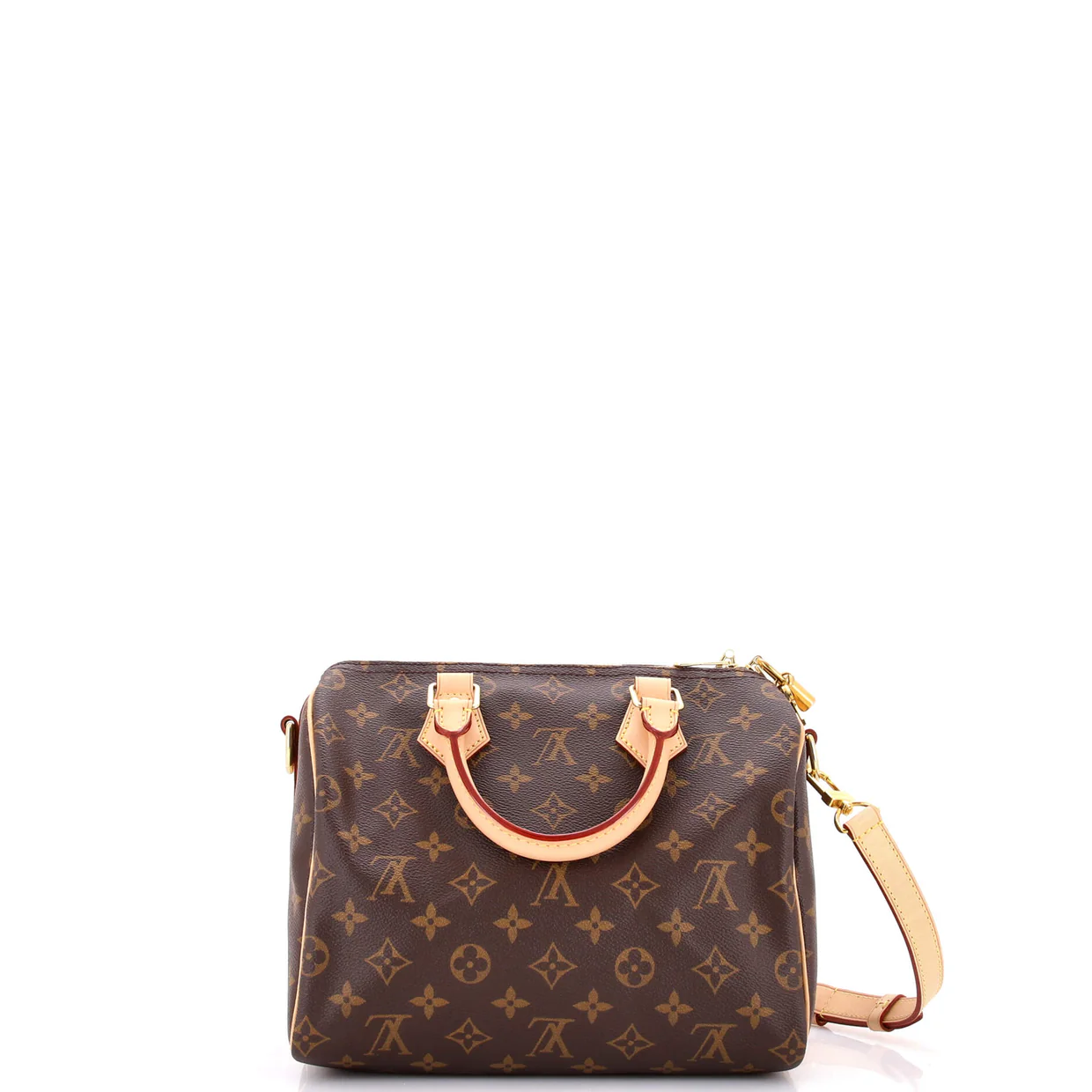 Speedy Bandouliere Bag Monogram Canvas 25 - Deep Luxury