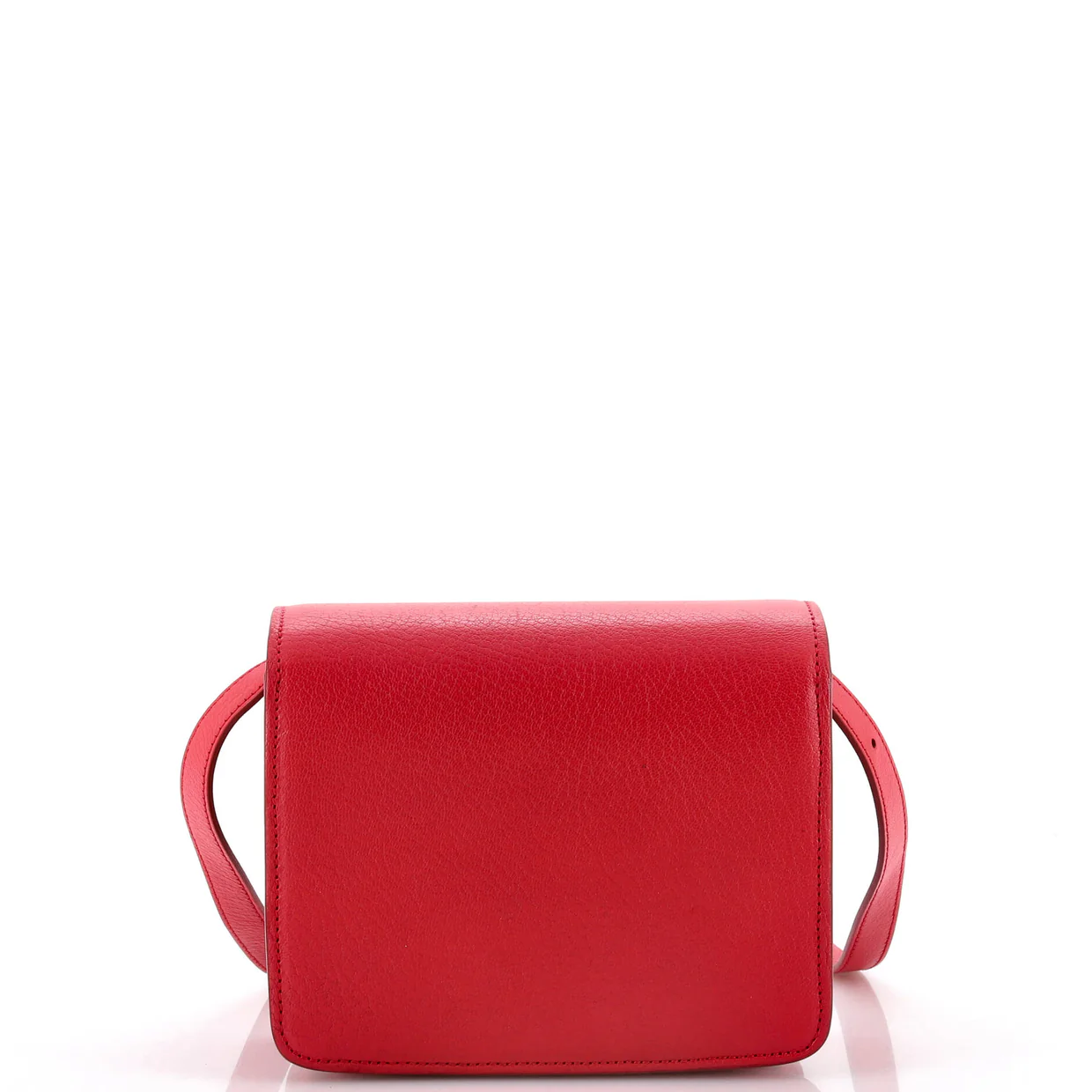 Classic Box Bag Grainy Leather Small - Deep Luxury