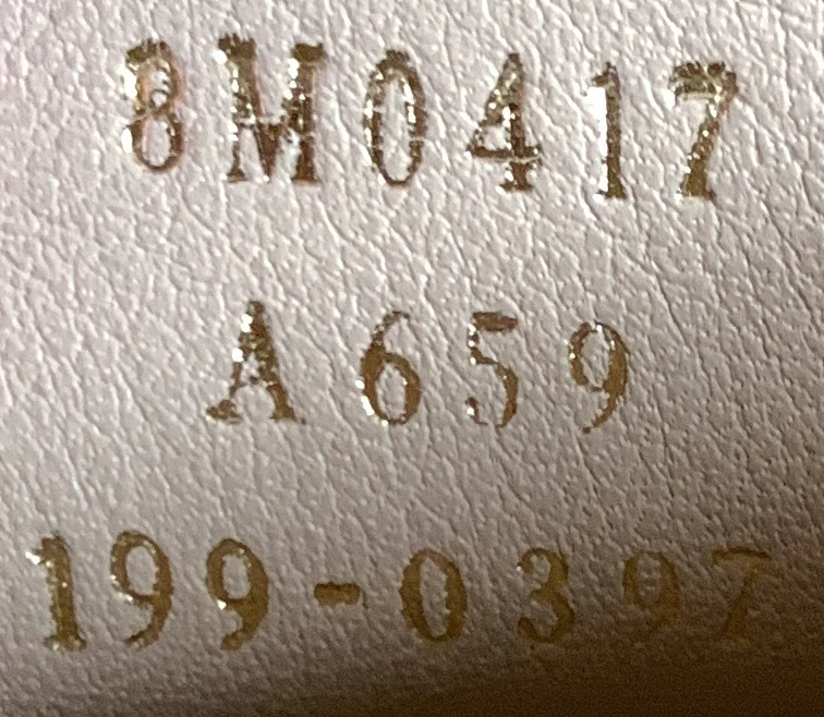 Kan U Shoulder Bag Zucca Embossed Leather Small - Deep Luxury