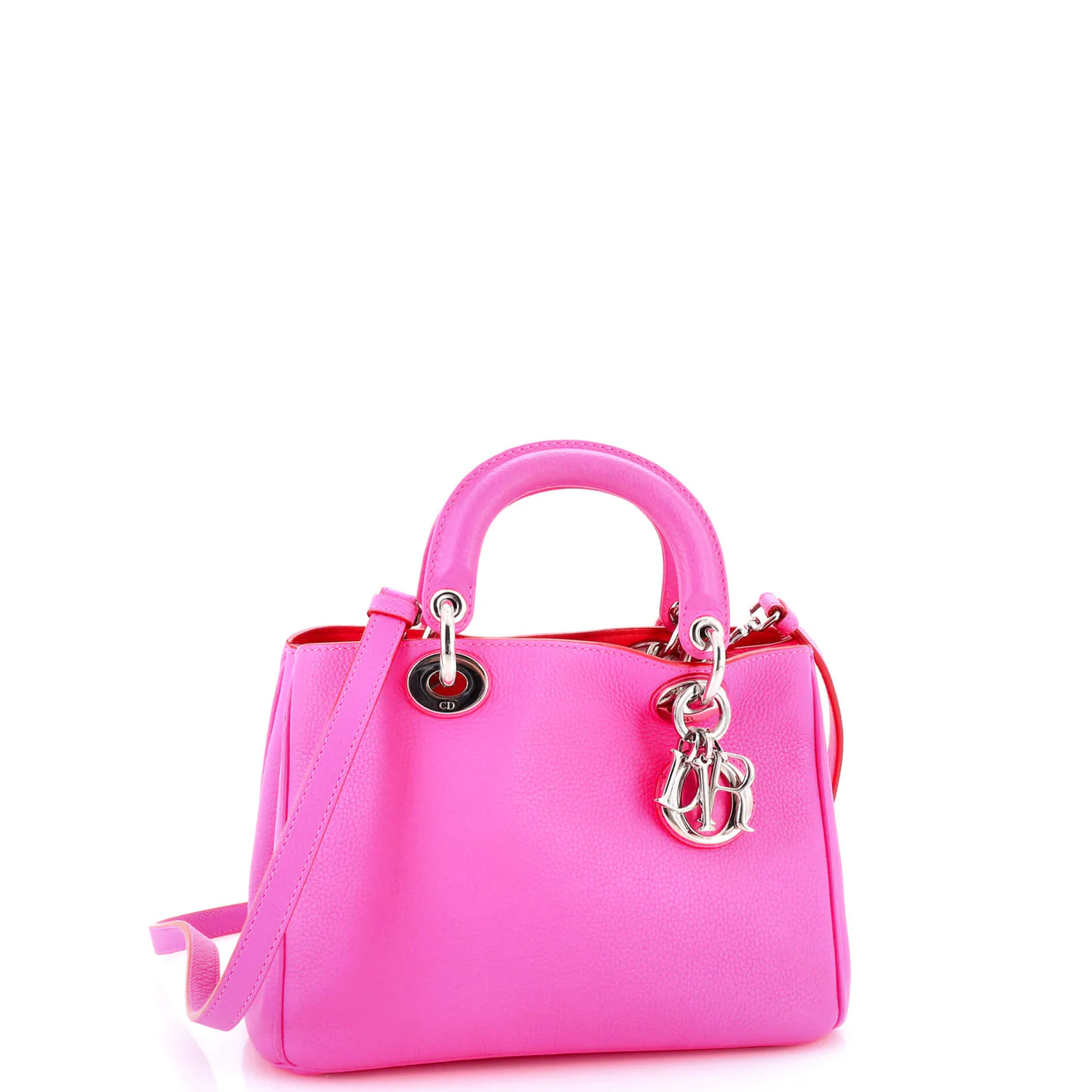 Diorissimo Tote Pebbled Leather Mini - Deep Luxury