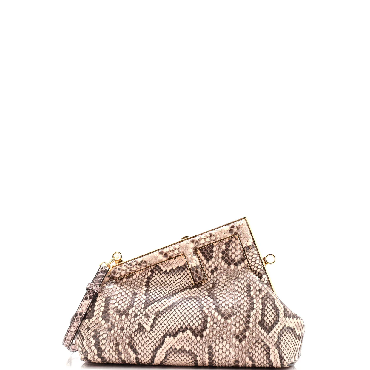 First Bag Python Small - Deep Luxury