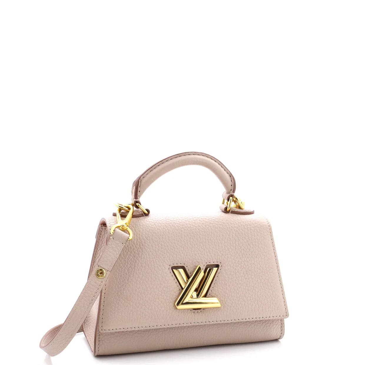 Twist One Handle Bag Taurillon Leather BB - Deep Luxury