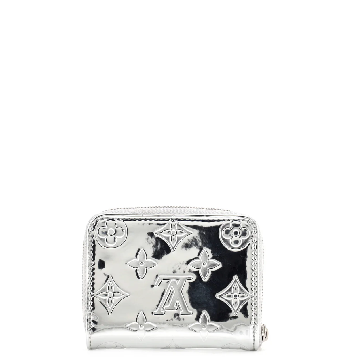 Zippy Coin Purse Monogram Mirror Coated Canvas - Deep Luxury