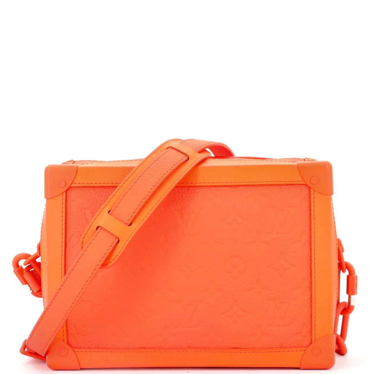 Soft Trunk Bag Monogram Taurillon Leather - Deep Luxury