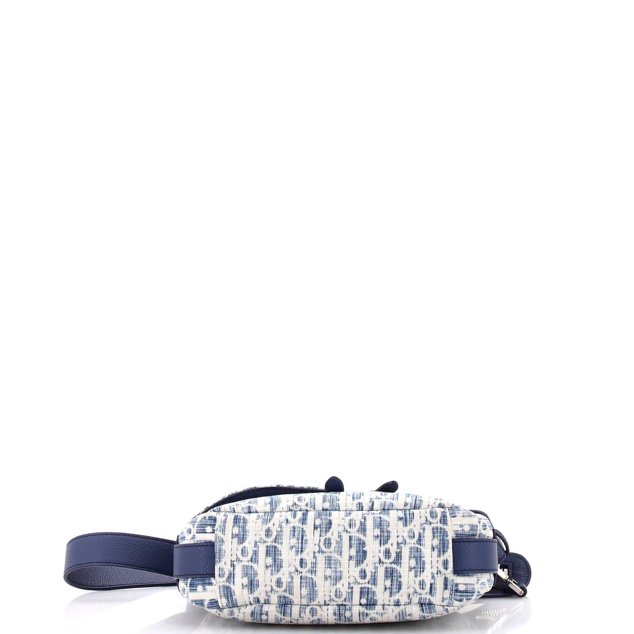Saddle Soft Bag Kasuri Oblique Canvas Mini - Deep Luxury