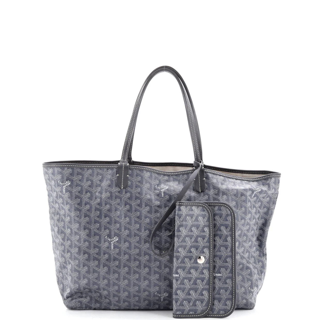 Saint Louis Tote Printed Coated Canvas PM - Deep Luxury
