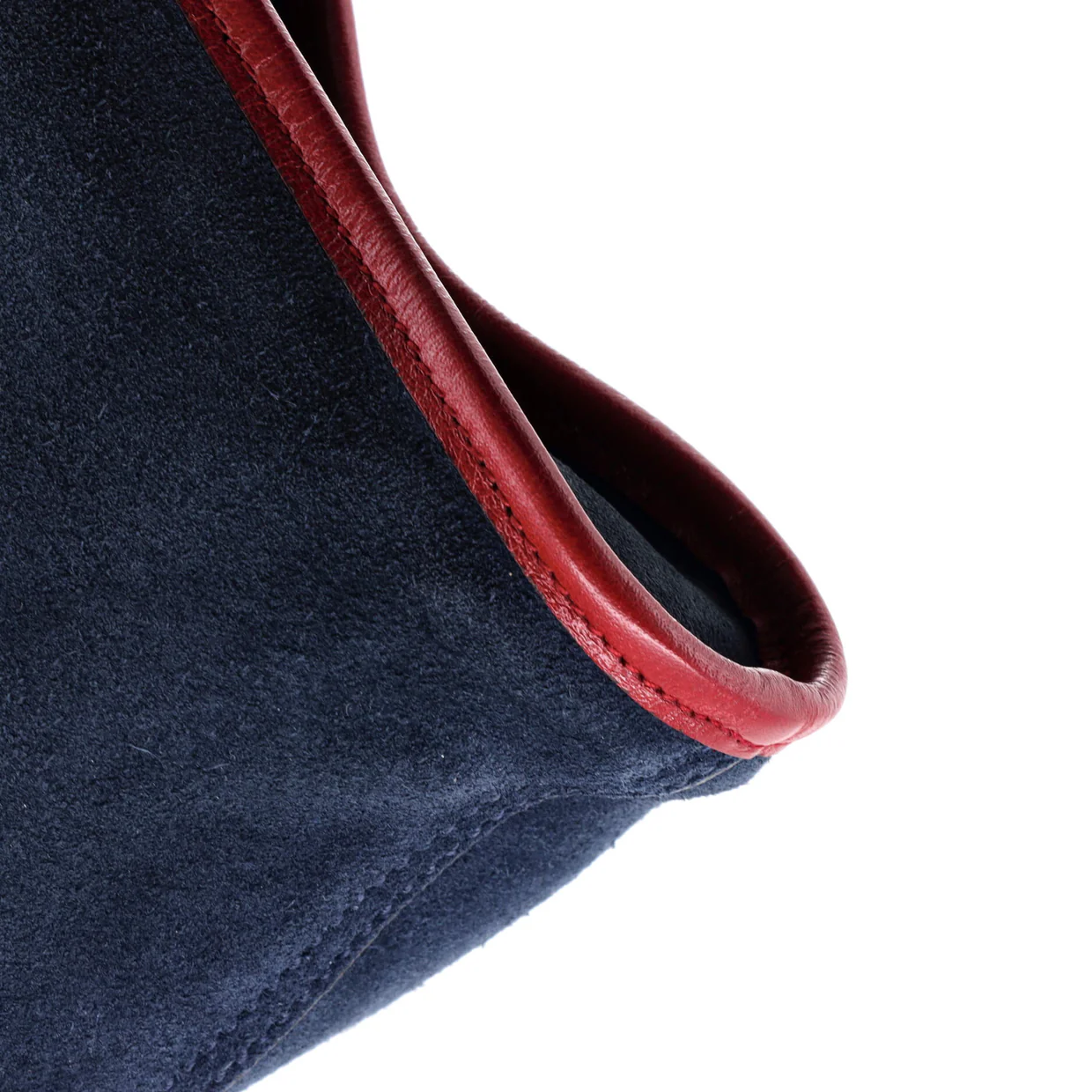 Rajah Chain Tote Suede Large - Deep Luxury