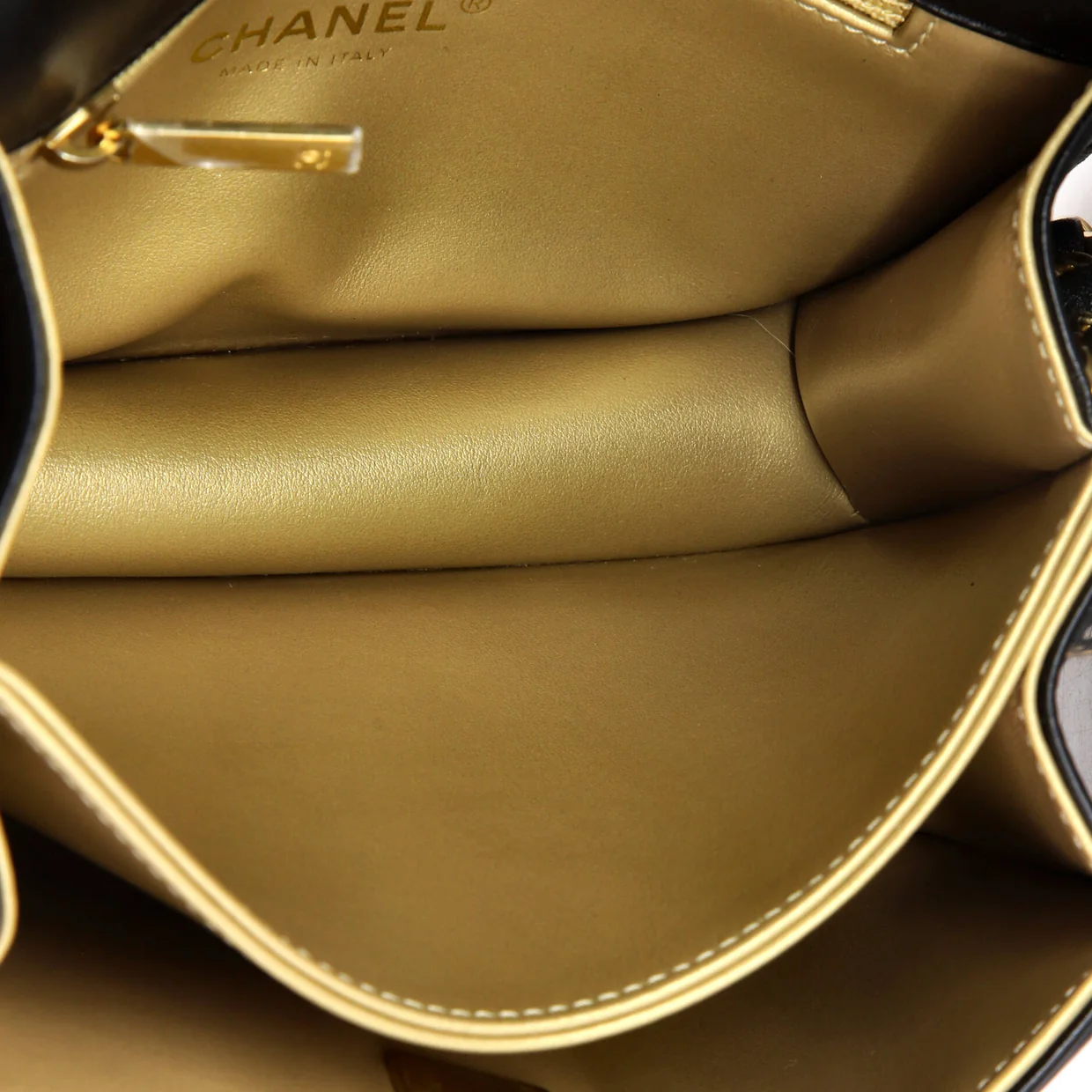 Crystal Geometric Frame CC Flap Bag Quilted Calfskin Mini - Deep Luxury