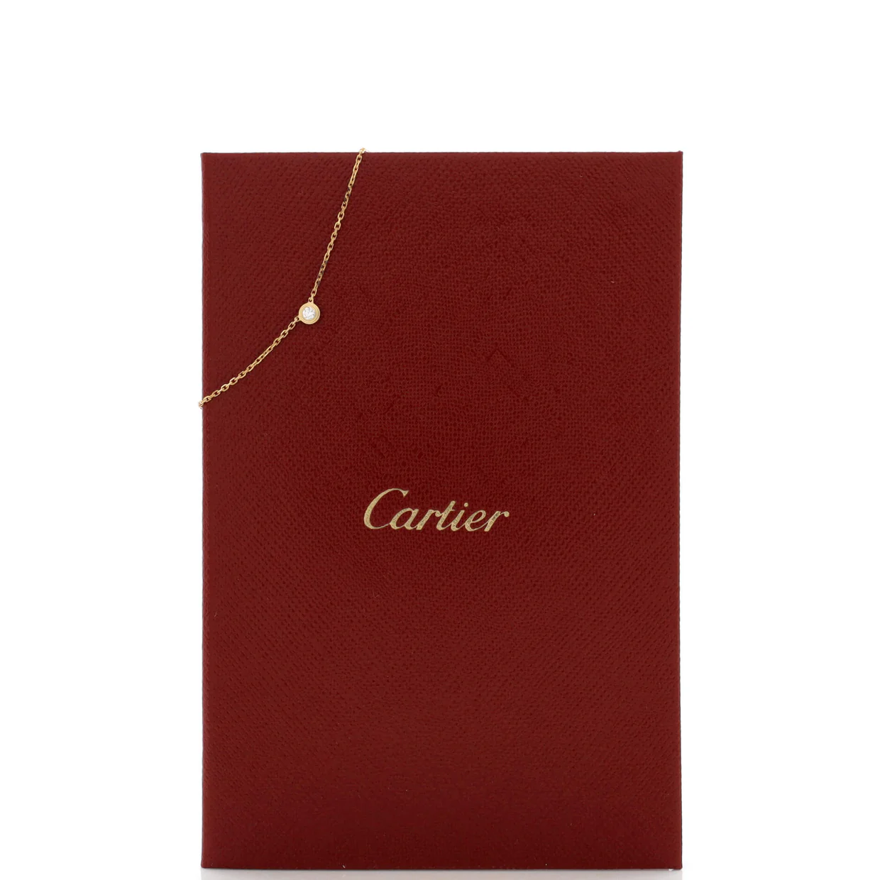 Cartier D'Amour Pendant Necklace 18K Yellow Gold and Diamond XS - Deep Luxury