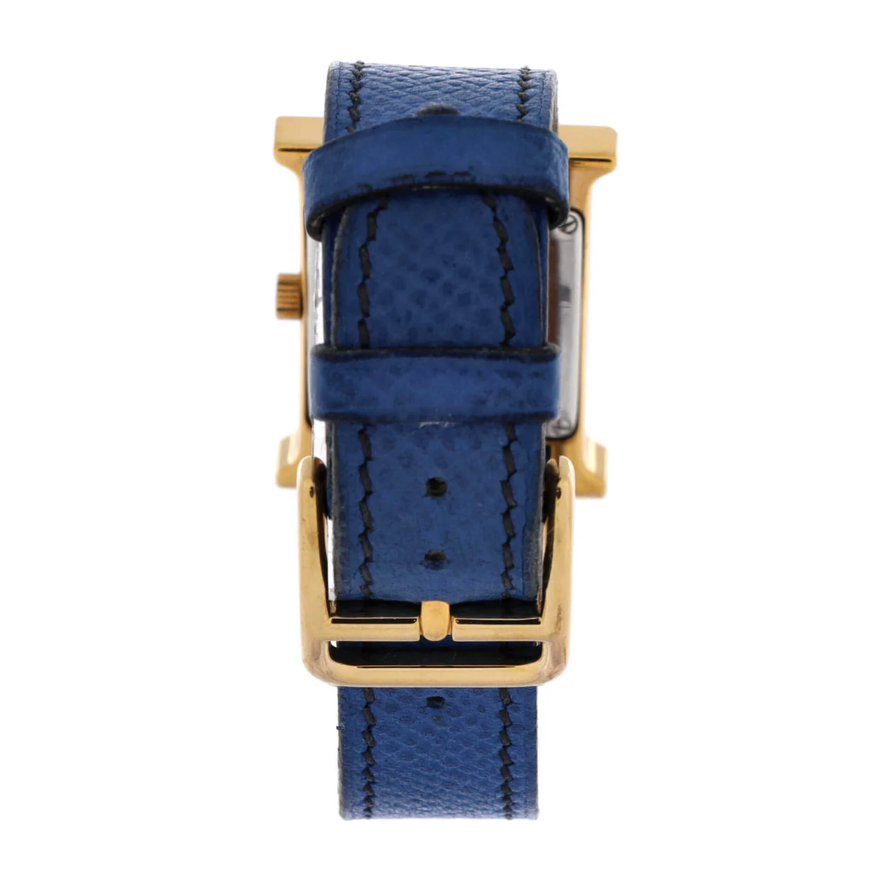Heure H Quartz Watch Stainless Steel and Leather 21 - Deep Luxury