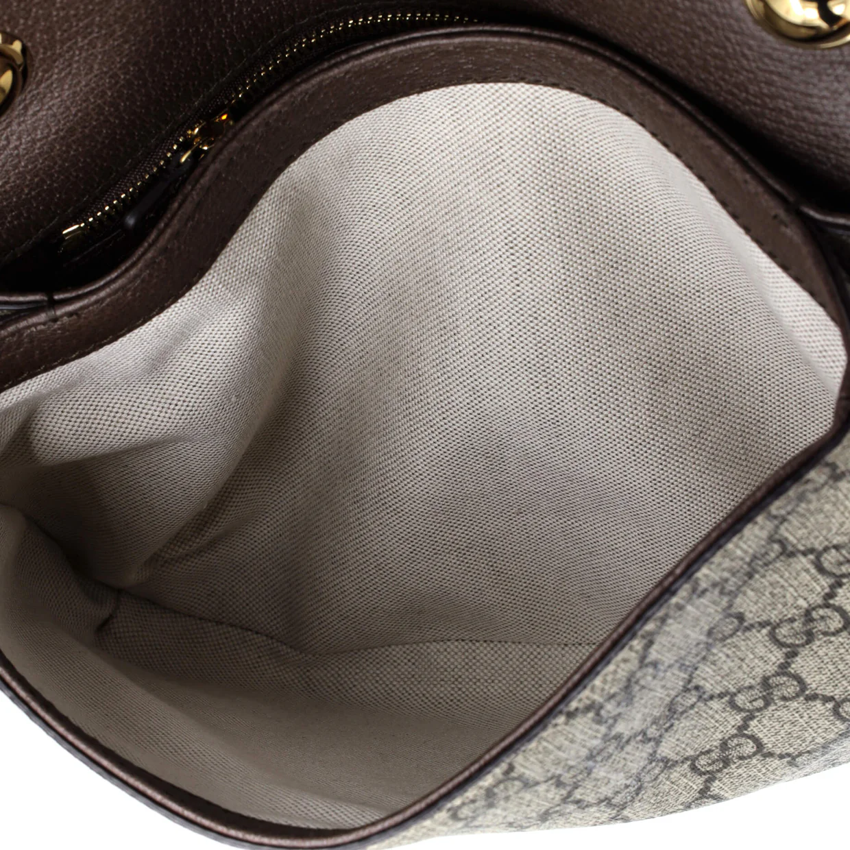 Blondie NM Top Handle Bag GG Coated Canvas Medium - Deep Luxury