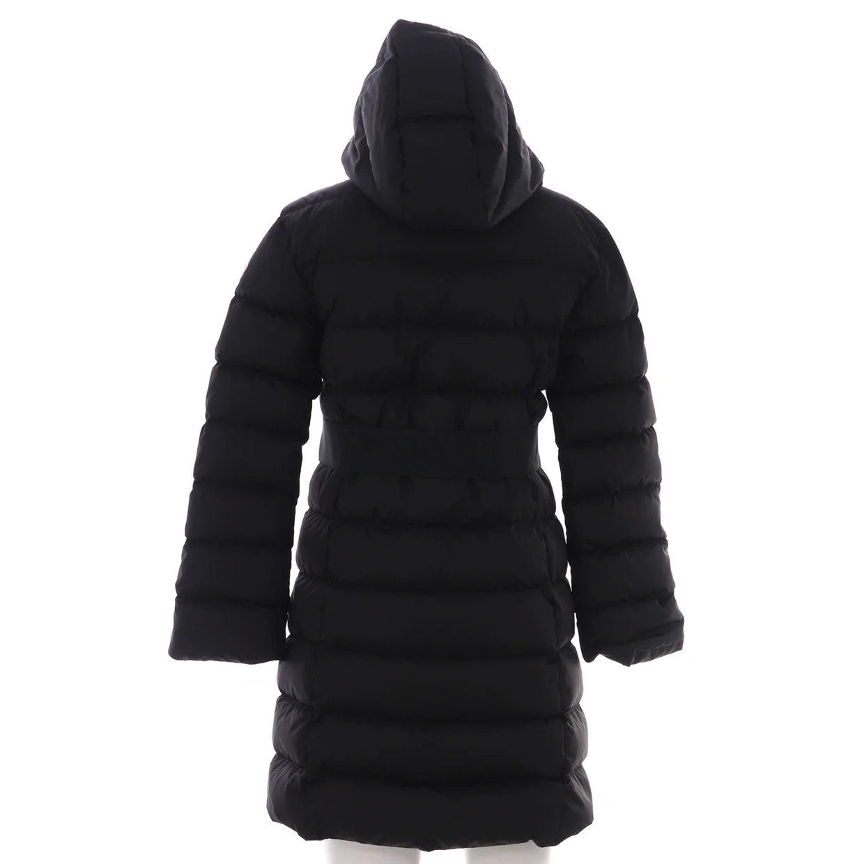 Women's Dombes Hooded Puffer Coat Quilted Polyamide with Down - Deep Luxury