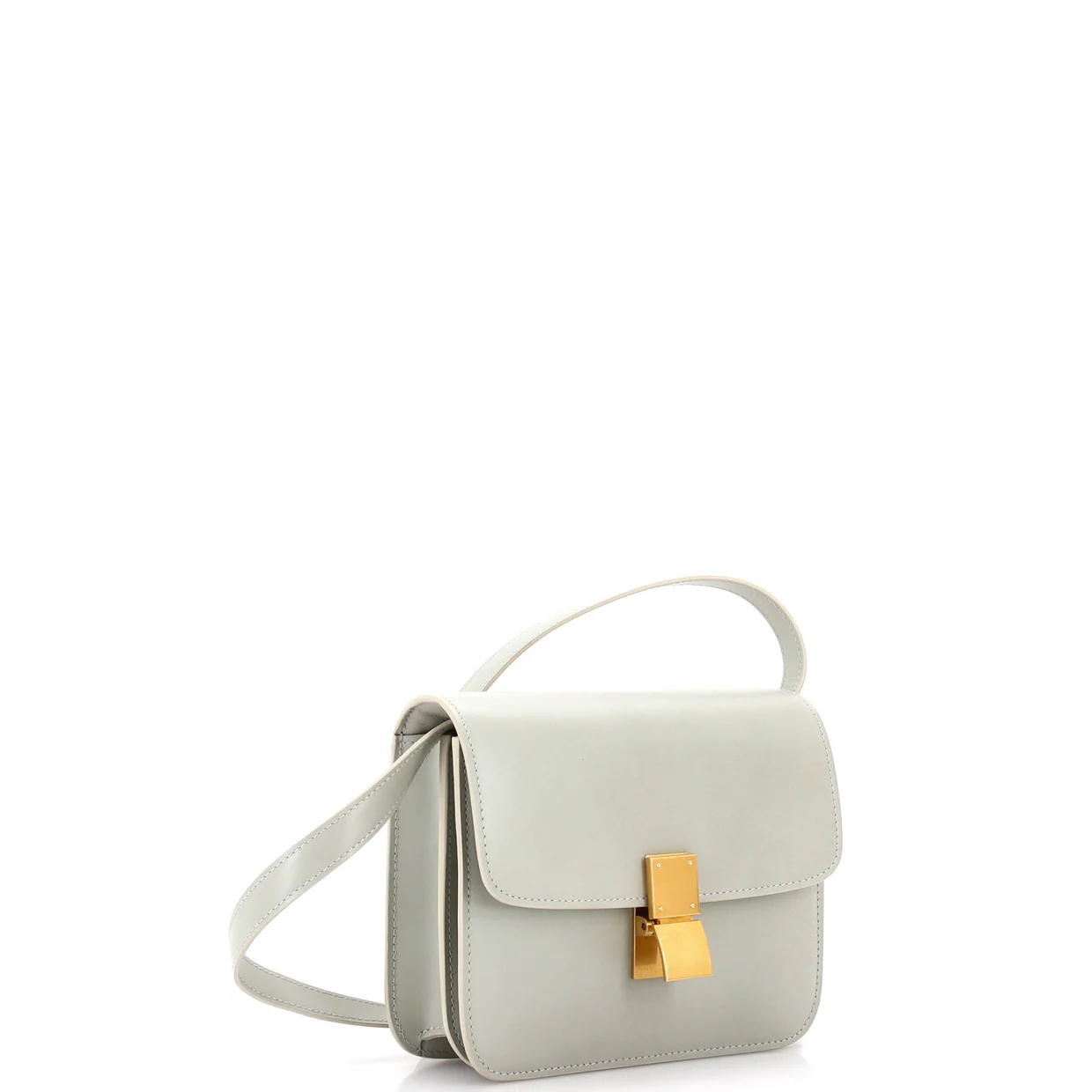 Classic Box Bag Smooth Leather Teen - Deep Luxury