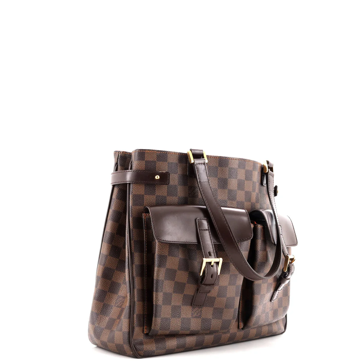 Uzes Handbag Damier - Deep Luxury