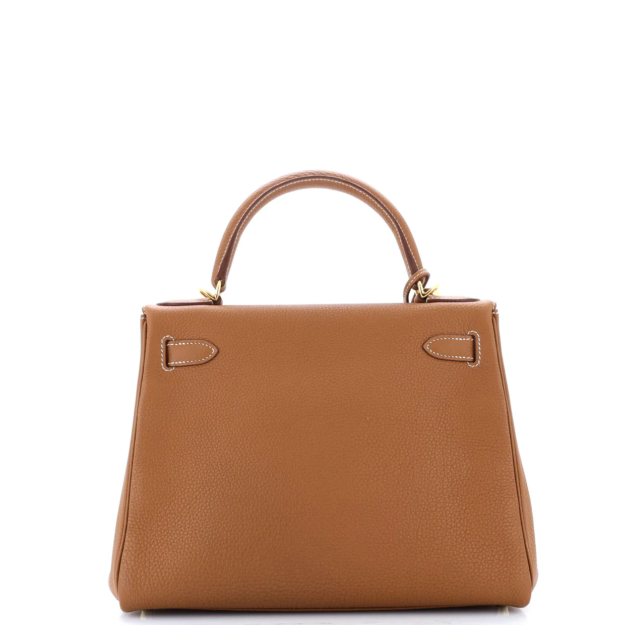 Kelly Handbag Gold Togo with Gold Hardware 28 - Deep Luxury