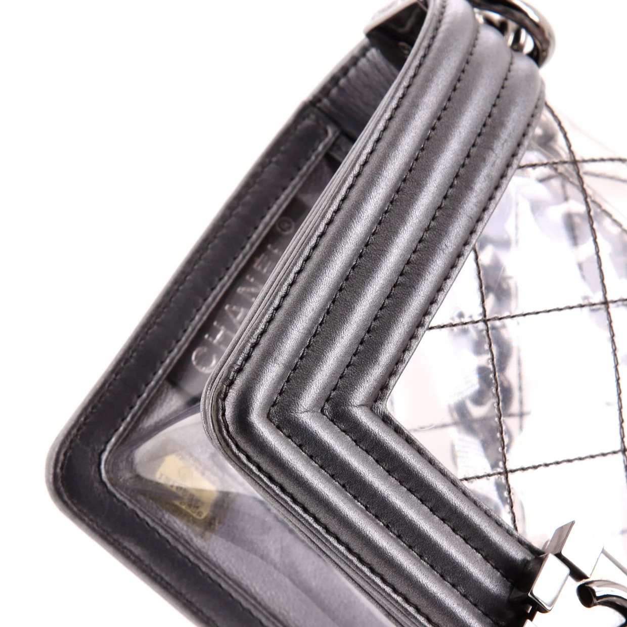 Boy Flap Bag Quilted PVC and Calfskin Small - Deep Luxury