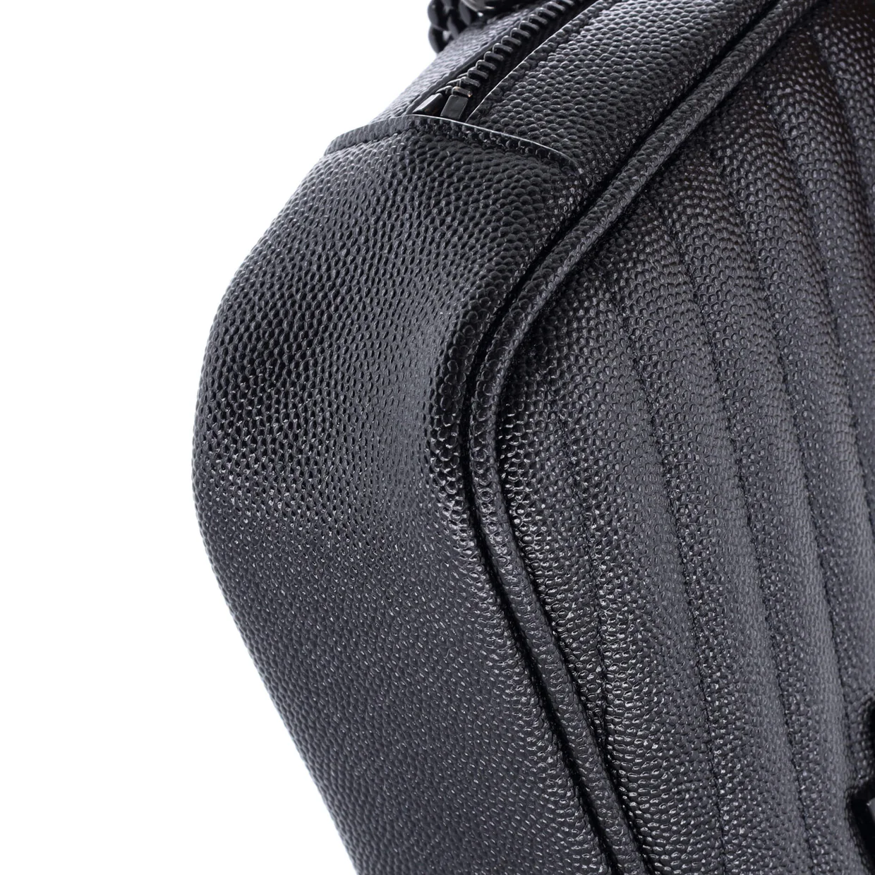 Lou Camera Bag Matelasse Chevron Leather Mini - Deep Luxury