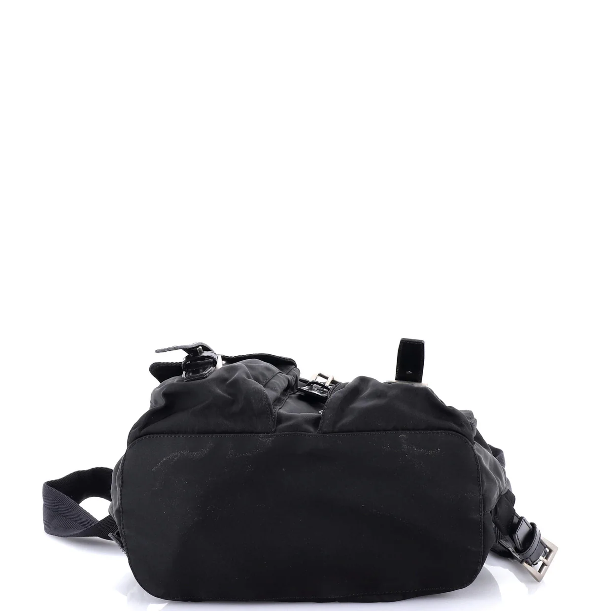 Double Front Pocket Backpack Tessuto Small - Deep Luxury