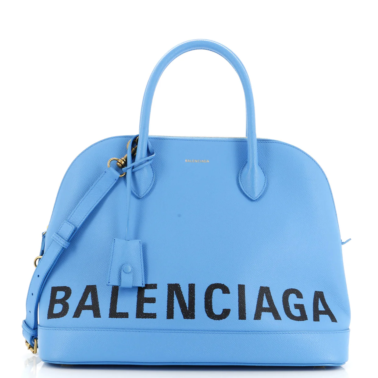 Logo Ville Bag Leather Medium - Deep Luxury