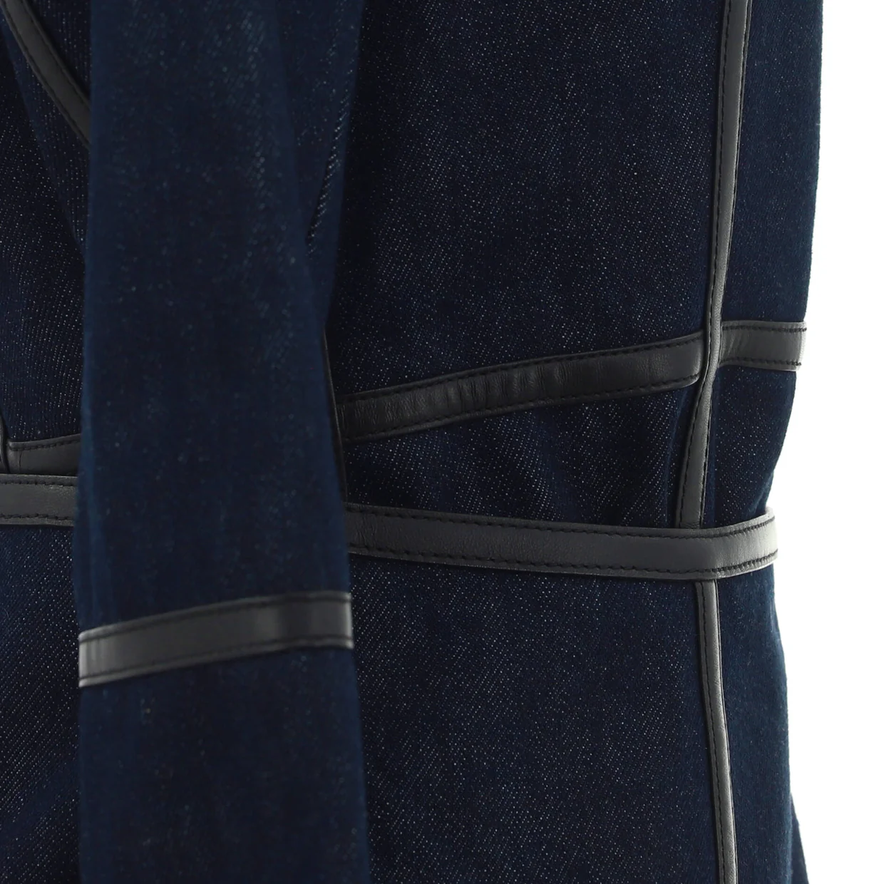 Women's Tablier Dress Jacket Denim - Deep Luxury