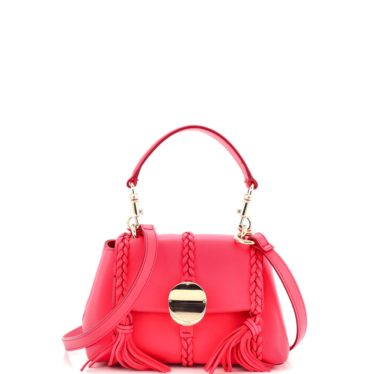 Penelope Soft Shoulder Bag Leather Mini - Deep Luxury