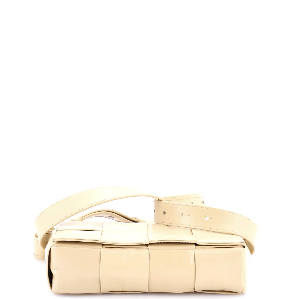 Cassette Belt Bag Maxi Intrecciato Leather - Deep Luxury