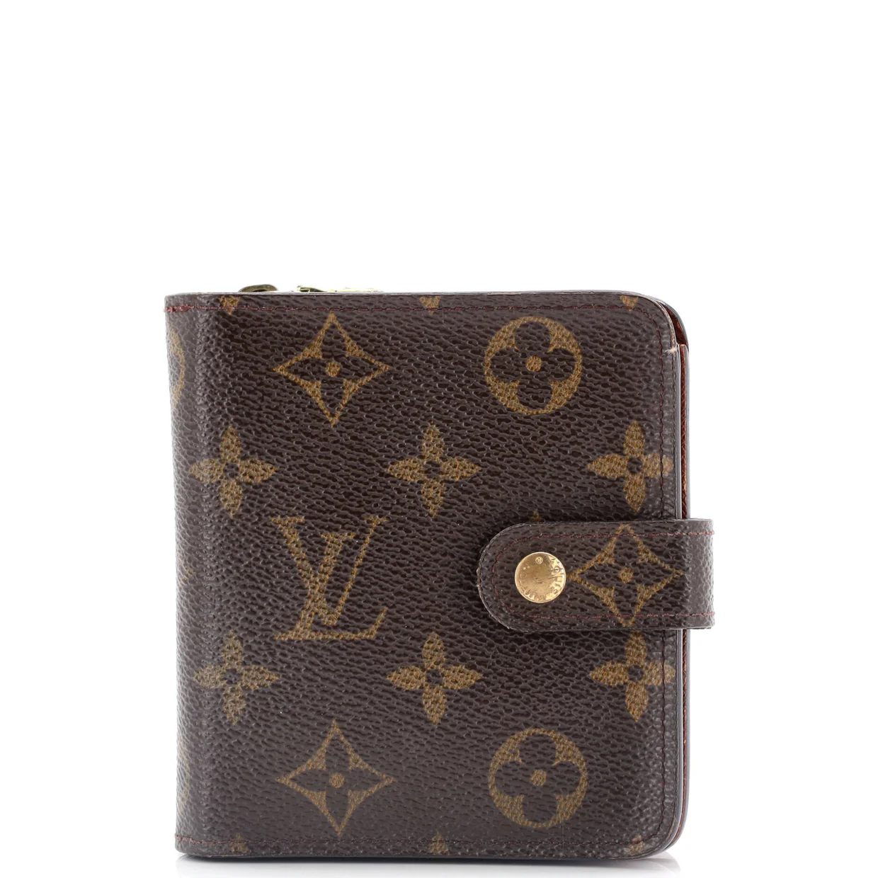 Compact Zippe Wallet Monogram Canvas - Deep Luxury