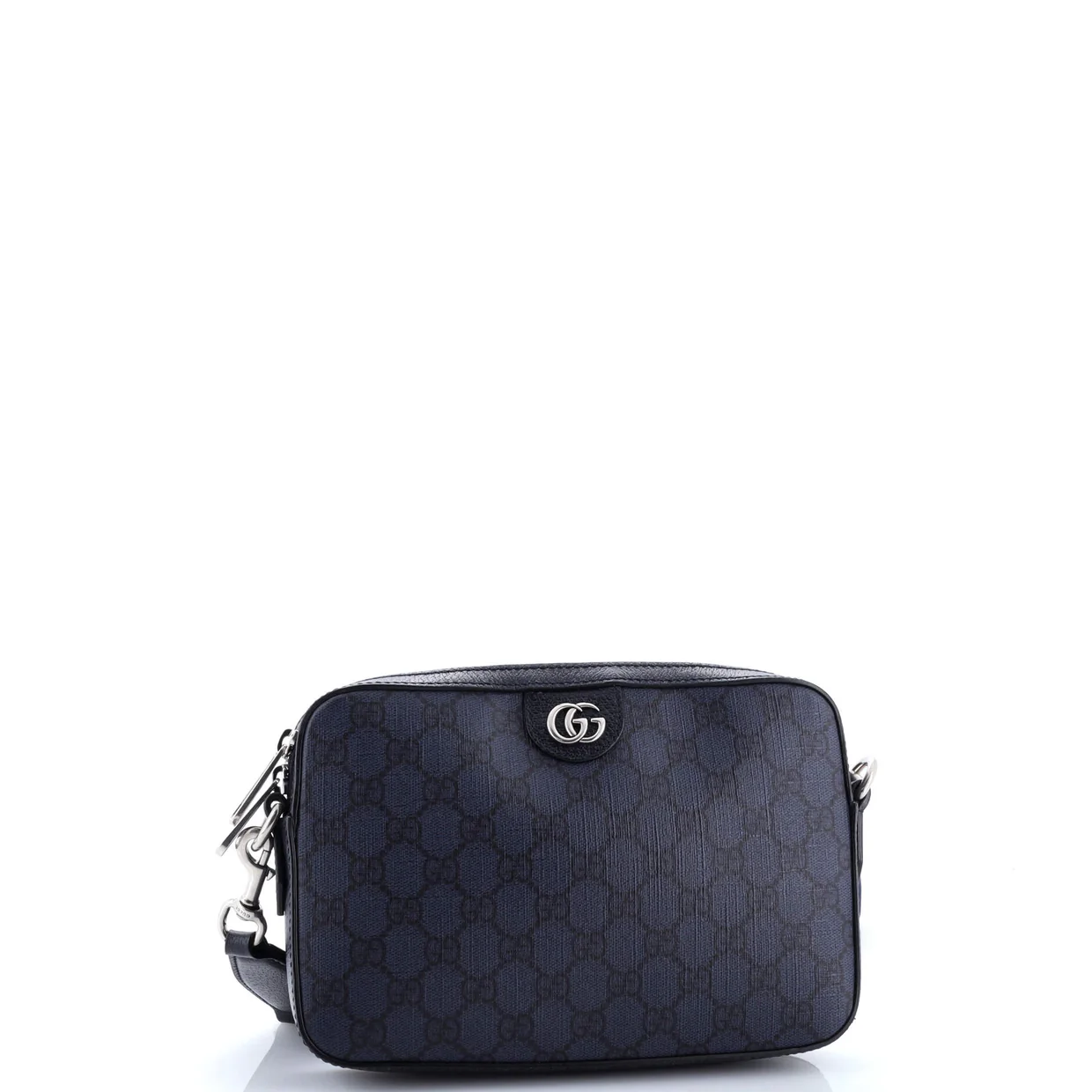 Ophidia Zip Wristlet Shoulder Bag GG Coated Canvas Small - Deep Luxury