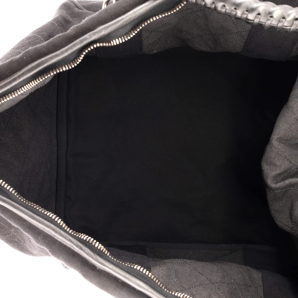 Street Style Weekender Bag Quilted Canvas - Deep Luxury