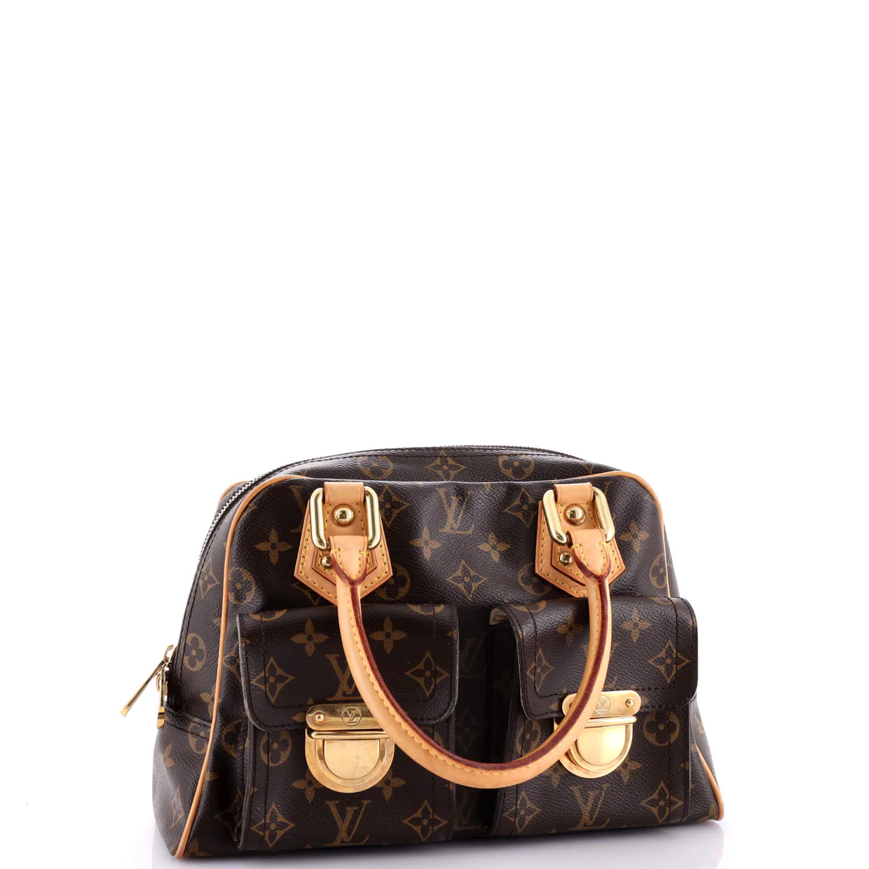 Manhattan Handbag Monogram Canvas PM - Deep Luxury