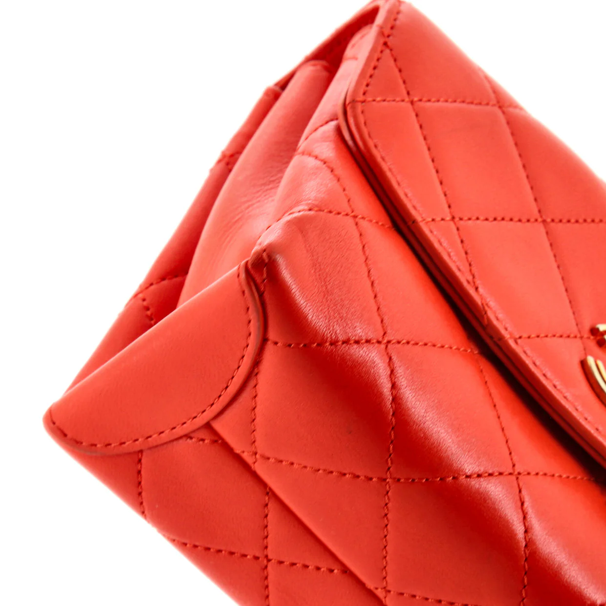 Trendy Spirit Top Handle Bag Quilted Lambskin Small - Deep Luxury